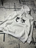 LOOK AGAIN — Beyaz Grafik Hoodie