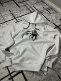 THE PERFECT TRAP — Örümcek Baskılı Hoodie